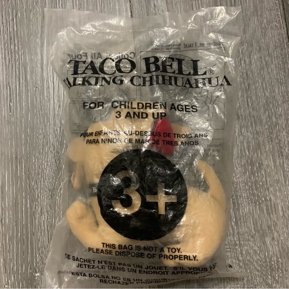 *Sealed* Taco Bell Talking Chihuahua Toy - Picture 1 of 6
